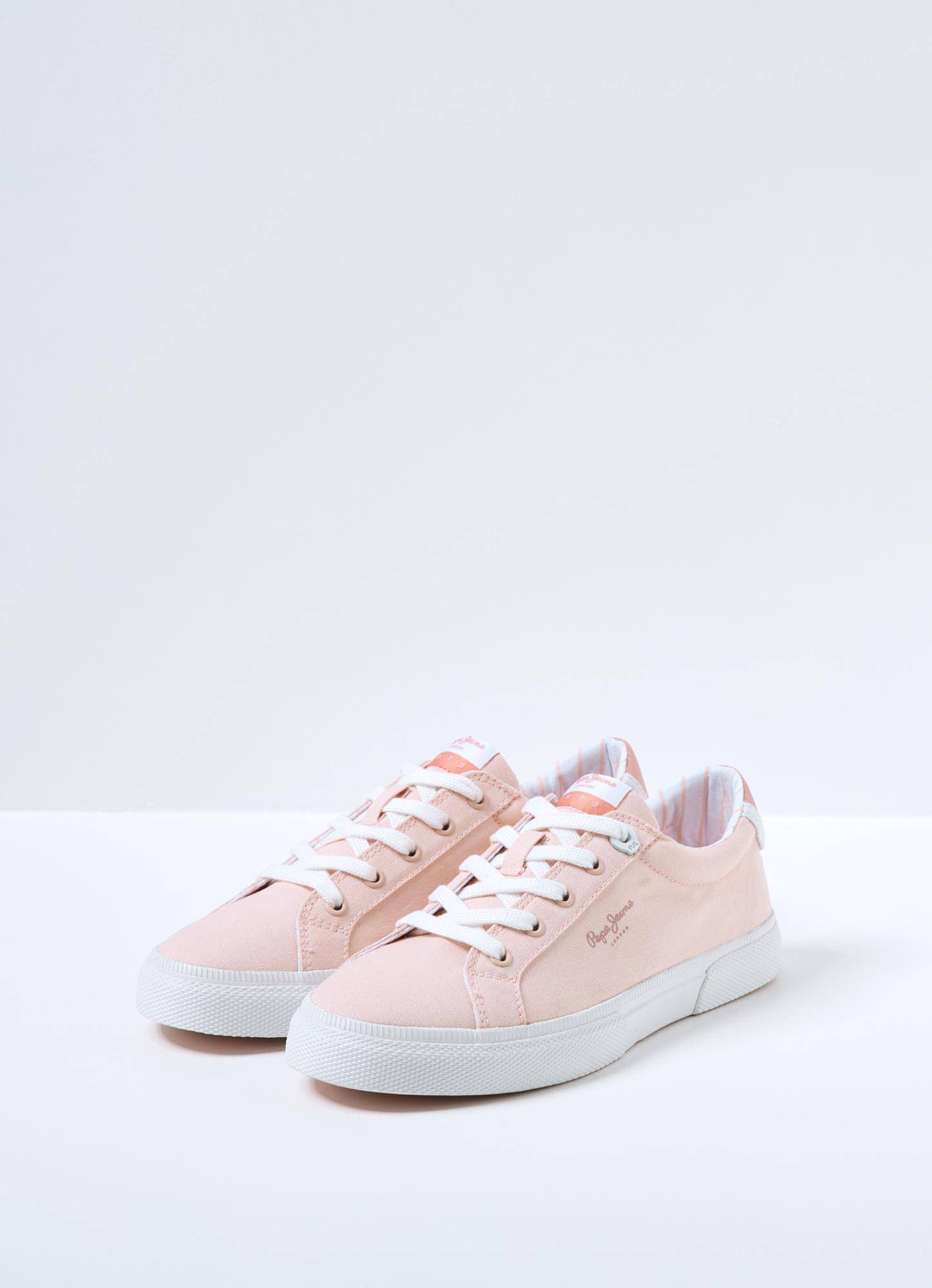 

Женские кеды Pepe Jeans London (KENTON BASS s_PLS31293), розовые, Розовый