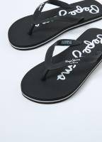 Мужские вьетнамки Pepe Jeans London (BAY BEACH BRAND M s_PMS70110), черные, арт: s_PMS70110