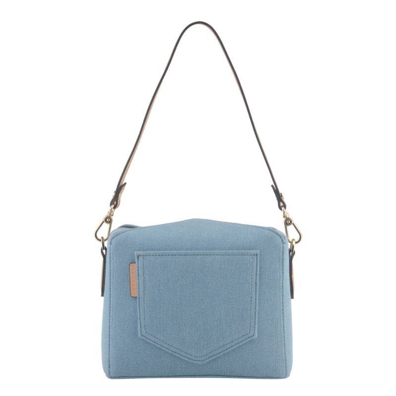 Женская сумка Maison Pourchet, синяя, цвет синий, размер ONE SIZE - фото 1