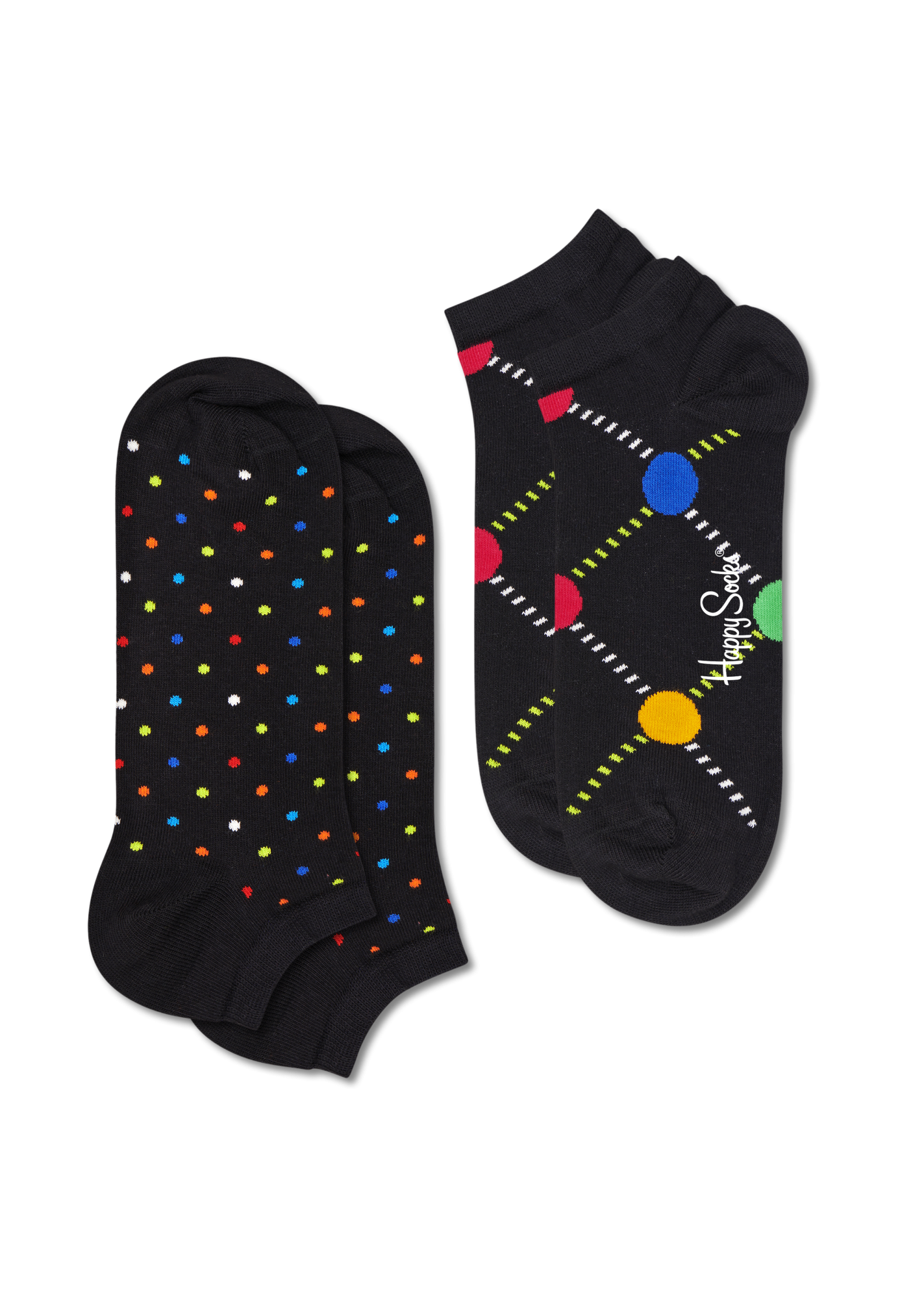 Носки Happy socks 2-Pack Mini Dot Low Sock MID02