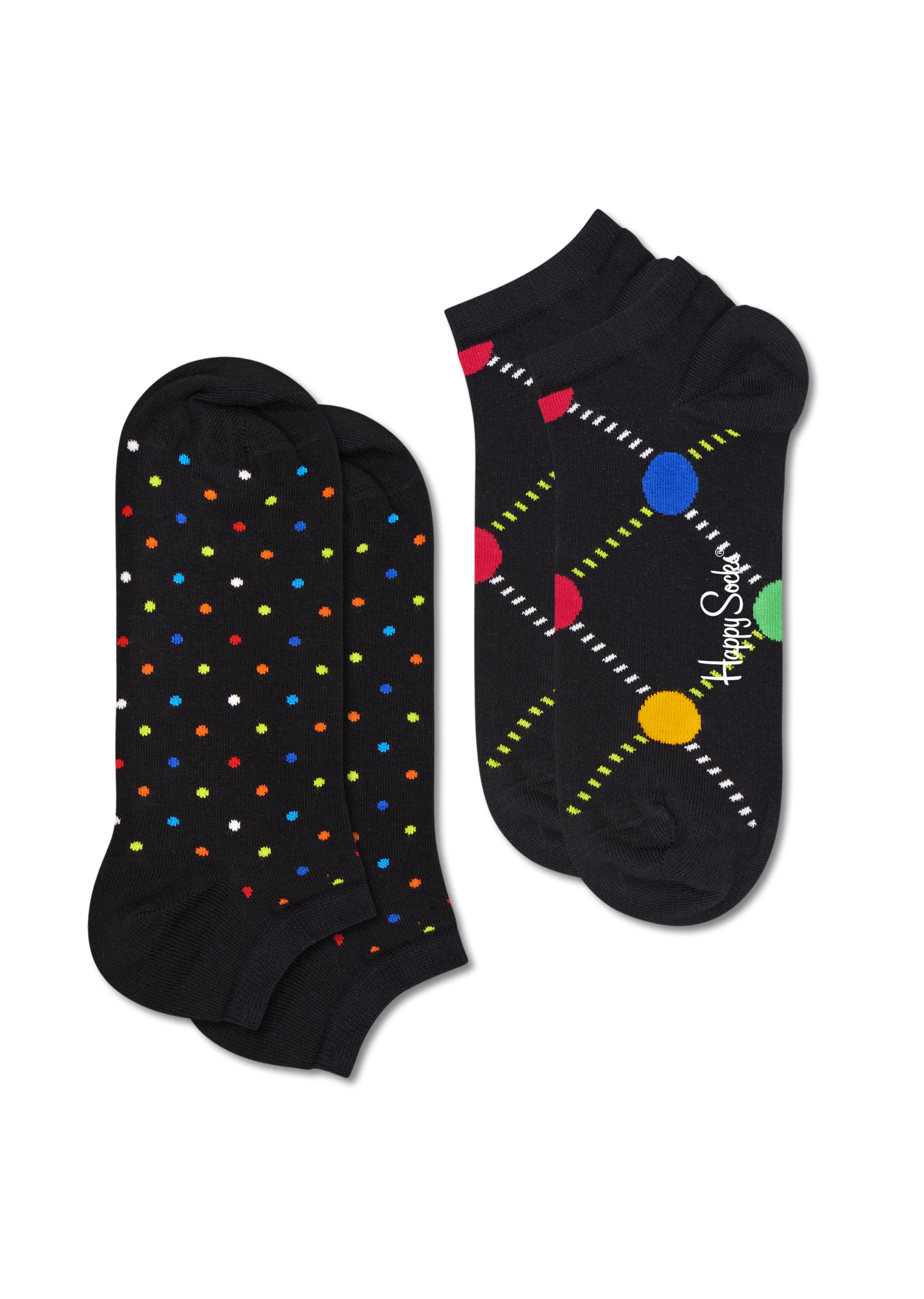 

Носки Happy socks 2-Pack Mini Dot Low Sock MID02