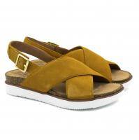 Женские сандалии Clarks, коричневые, арт: 26159232