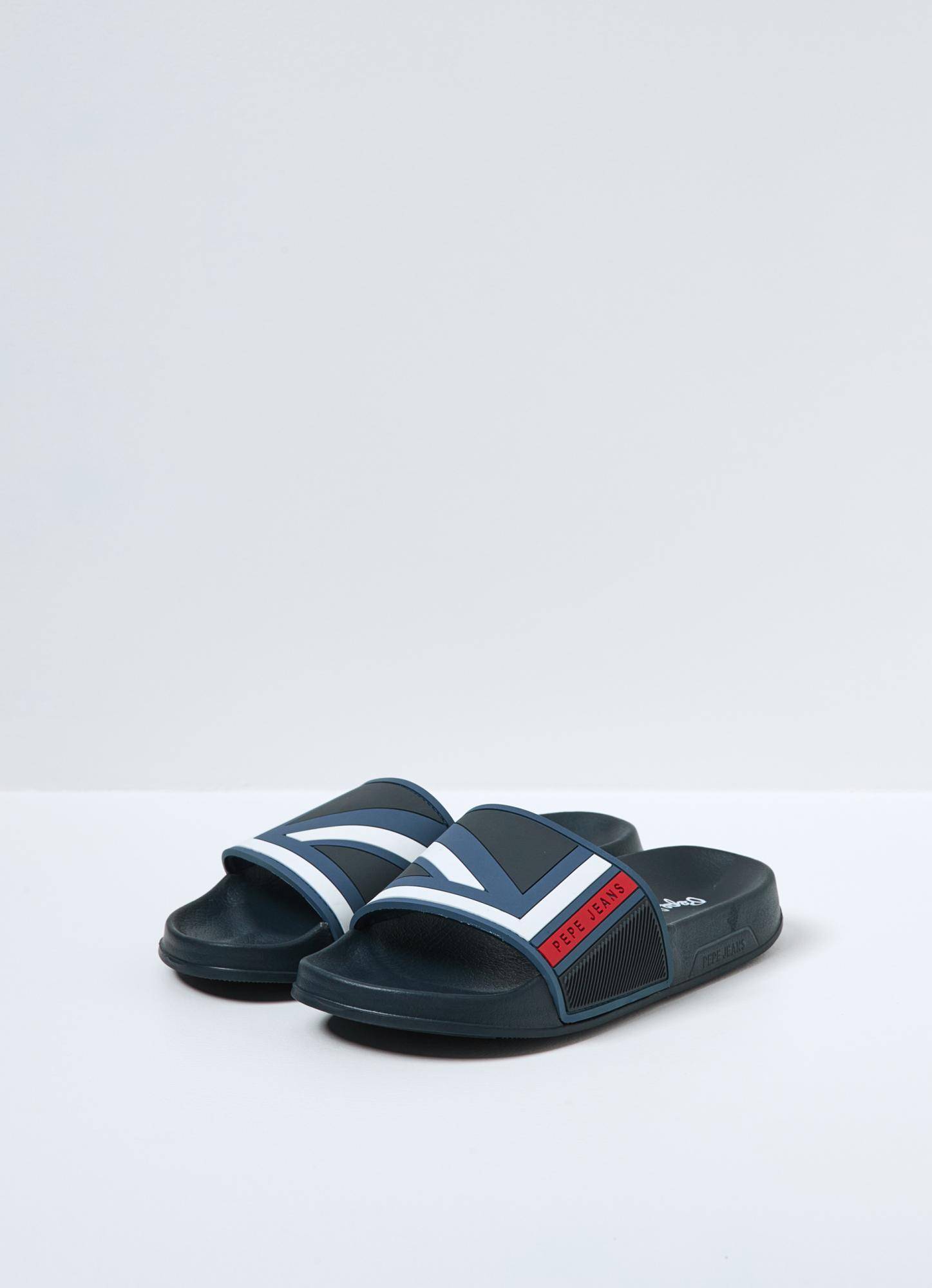 

Детские сланцы Pepe Jeans London (SLIDER FLAG BOYS s_PBS70048), синие, Синий