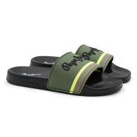 Мужские сланцы Pepe Jeans London, зеленые, арт: PMS70108