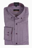  3264-57-F143 - Мужская рубашка ETERNA, темно-красная