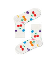 женских, мужских носки Happy socks Cherry Half Crew Sock CHE13, цвет 