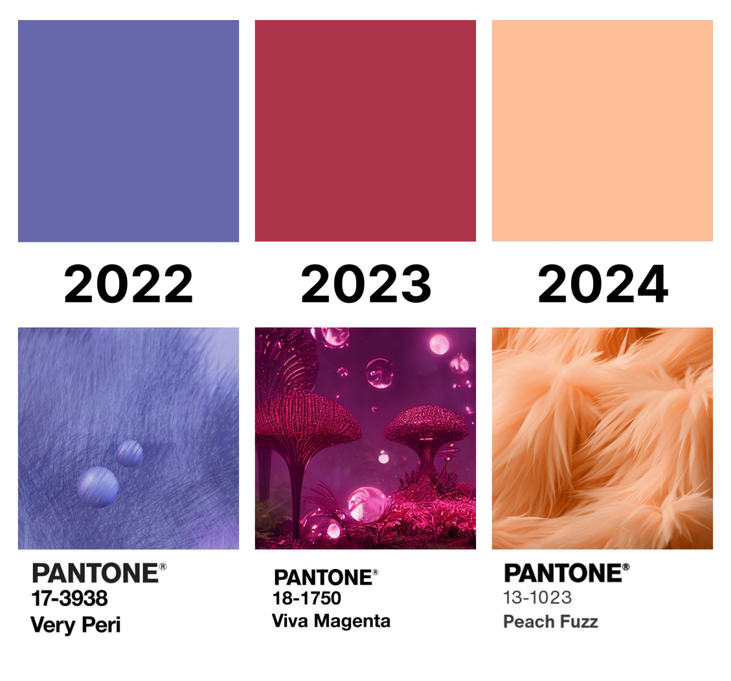 Цвета лета 2024 года по версии Pantone: 20 модных оттенков сезона