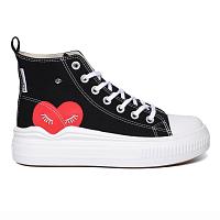 KAYA FLOW MID B52-3727-01 - Женские высокие кеды British Knights, черные KAYA FLOW MID B52-3727-01 - Женские высокие кеды British Knights, черные