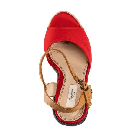 Женские босоножки Pepe Jeans London OHARA EVY PLS90457, красные Женские босоножки Pepe Jeans London OHARA EVY PLS90457, красные