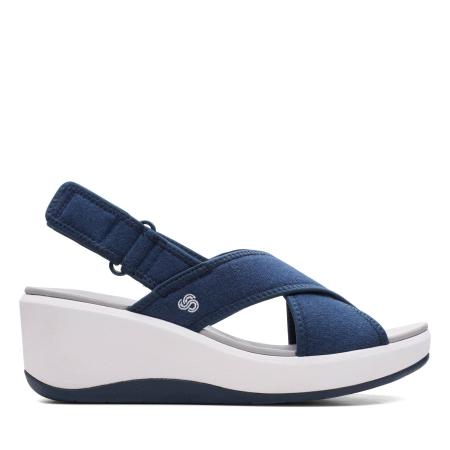 Женские босоножки Clarks Step Cali Cove 26148929, синие Женские босоножки Clarks Step Cali Cove 26148929, синие