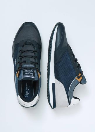Мужские кроссовки Pepe Jeans London TOUR URBAN SUMMER PMS30834, синие