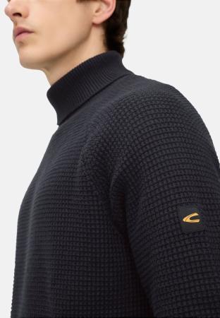 Мужская водолазка Camel Active Rollneck Pullover 409550-6K21, синяя