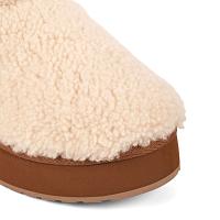 Stingers Stinger Micro Flatform Teddy W13187 - Женские полусапоги из овчины (угги) EMU Australia, белые