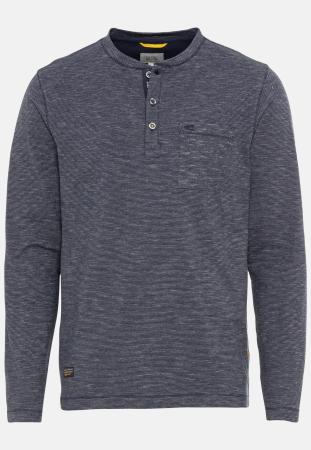 Мужской джемпер Camel Active Henley 1/1 Arm 409670-8T51, синий