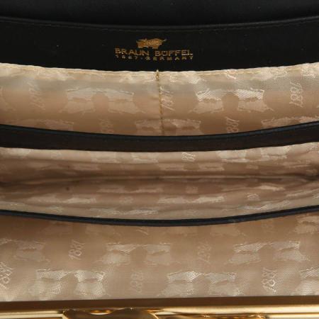 Женский кошелек Braun Buffel GLANZKROKO Wallet L 3CS 40433, черный