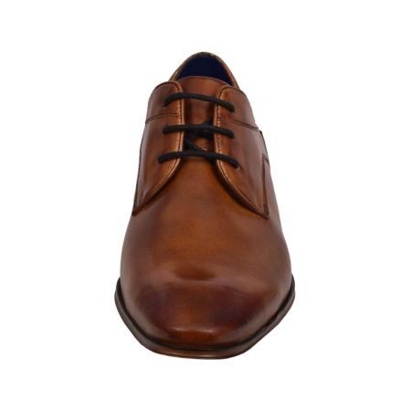 Мужские дерби Bugatti Morino 31142017-4100, коньячные