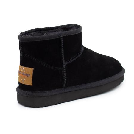 Женские полусапоги из овчины (угги) EMU Ridge SMU Sophie Micro RW10937, черные