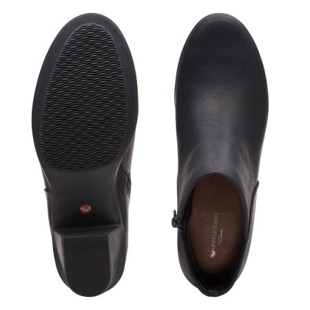 Женские ботильоны Clarks Un Lindel Zip 26145612, черные