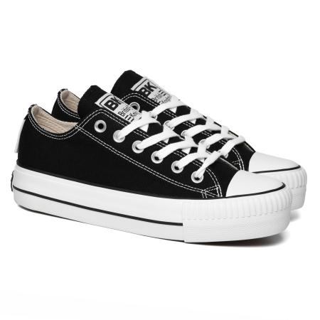 Женские кеды British Knights KAYA LOW B49-3705-02, черные
