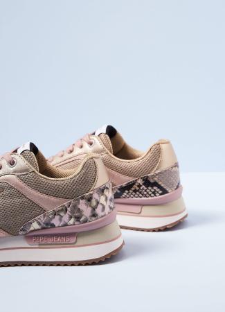 Женские кроссовки Pepe Jeans London RUSPER COSI PLS31260, розовые Женские кроссовки Pepe Jeans London RUSPER COSI PLS31260, розовые