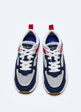 Дети кроссовки Pepe Jeans London ORBITAL 2.0 BOYS PBS30481, синие