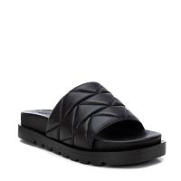 LEATHER LADIES SANDALS 68292 - Женские сланцы CARMELA, черные