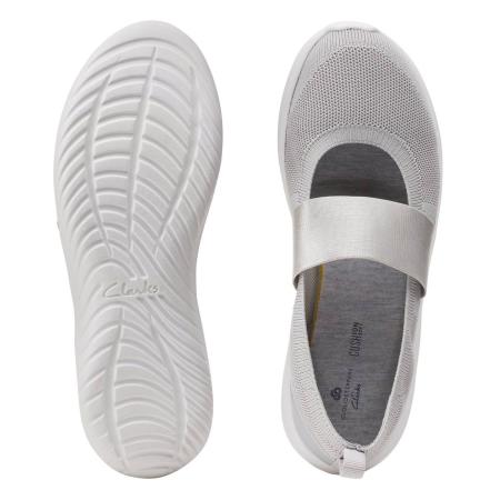 Женские туфли на ремешке Clarks Nova Sol 26159988, серые