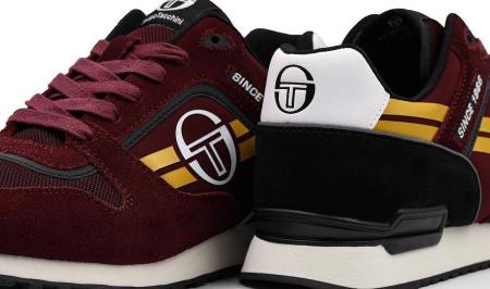 Мужские кроссовки Sergio Tacchini Eva Jogging STM123108, бордовые