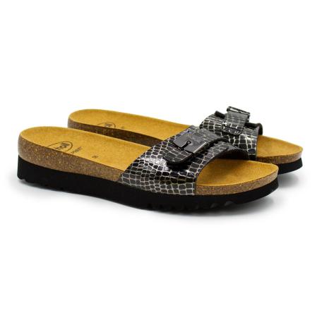 Женские сланцы SCHOLL GINNI F298351004, черные Женские сланцы SCHOLL GINNI F298351004, черные