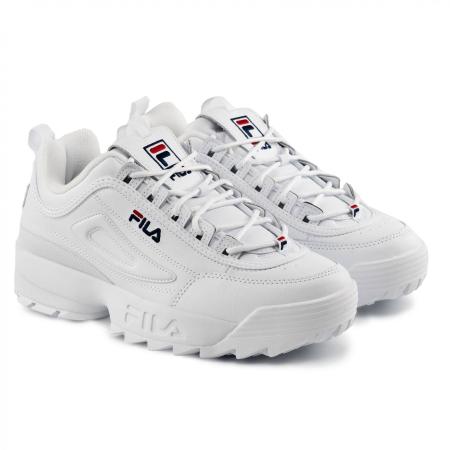 Мужские кроссовки Fila DISRUPTOR II PREMIUM 1FM00139, белые