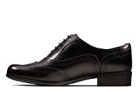 Hamble Oak 20346713 - Женские оксфорды брогированные Clarks, черные