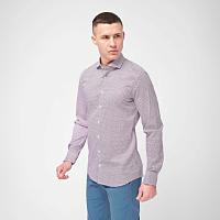  4061-55-F182 - Мужская рубашка ETERNA, синяя