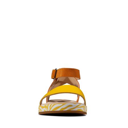 Женские сандалии Clarks Botanic Ivy 26150471, желтые