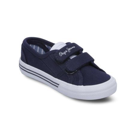 Детские кеды Pepe Jeans London BAKER BASIC BOY KIDS PBS30349, синие