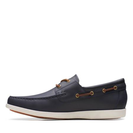 Мужские топсайдеры Clarks Ferius Coast 26159746, синие Мужские топсайдеры Clarks Ferius Coast 26159746, синие