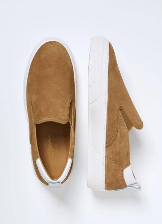 Мужские слипоны Pepe Jeans London YOGI SLIP ON PMS30827, песочный
