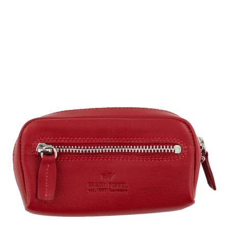 Мужская ключница Braun Buffel GOLF 2.0 Key Case M Zip 90002, красная