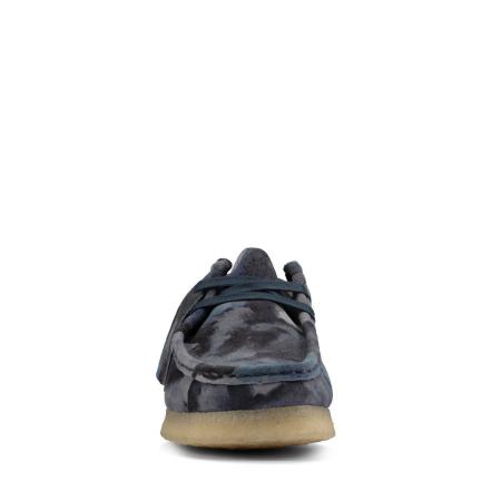 Женские полуботинки Clarks Wallabee. 26160032, синие