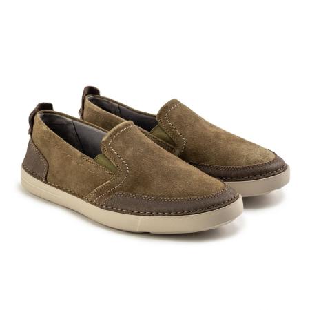Мужские слипоны Clarks Gosler Race 26140846, оливковые