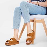 NOELLE CHUNKY F322491175 - Женские сланцы SCHOLL, коньячные NOELLE CHUNKY F322491175 - Женские сланцы SCHOLL, коньячные