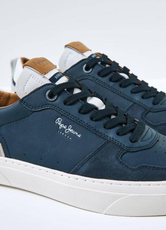 Мужские кеды Pepe Jeans London YOGI STREET PMS30826, синие