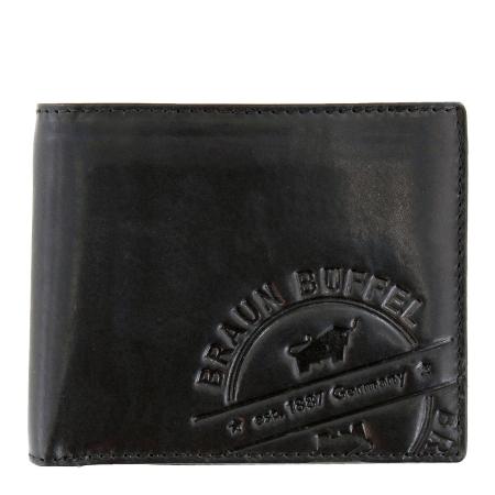 Мужской кошелек Braun Buffel PARMA LP Coin Wallet 4+3CS 57231, черный