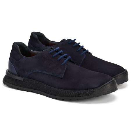 Мужские полуботинки Bugatti 33307274-1000, синие