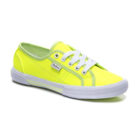 Женские кеды Pepe Jeans London ABERLADY FLUOR PLS30952, желтые