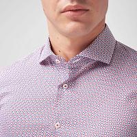  4061-55-F182 - Мужская рубашка ETERNA, синяя