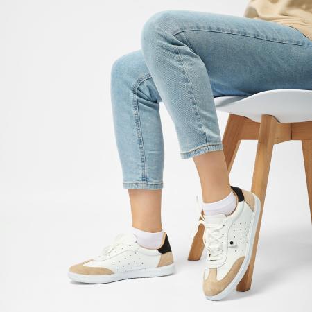 Женские кеды Bugatti 44413126-1000, бежевые