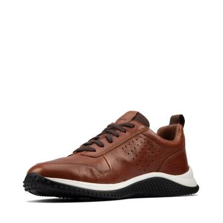 Мужские кроссовки Clarks Puxton Lace 26157828, коричневые