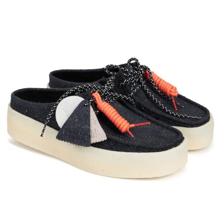 Женские сабо Clarks Originals WallabeeCup Lo 26171854, черные