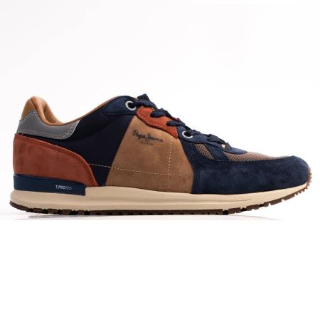 Мужские кроссовки Pepe Jeans London TINKER PRO 19 WOODLAND PMS30594, синие