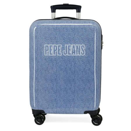 Троллей-кейс Pepe Jeans Bags ABS SUITCASE 68CM.4W.PJL DIGITAL 71818, синий